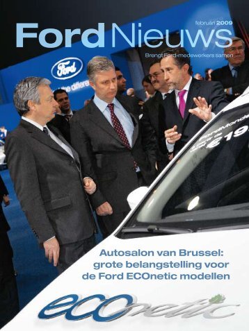 Autosalon van Brussel: grote belangstelling voor de Ford ECOnetic ...
