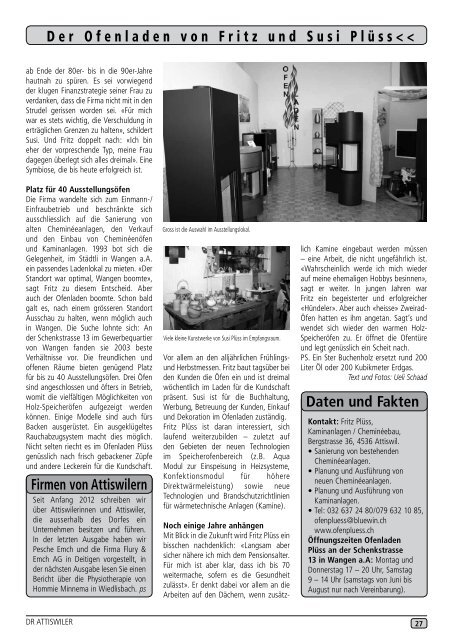 Ausgabe 2/2013 - Attiswil