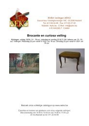 Brocante en curiosa veiling - Auction In Europe