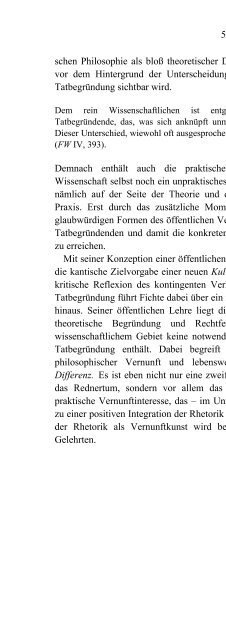 II. Fichtes öffentliche Lehre