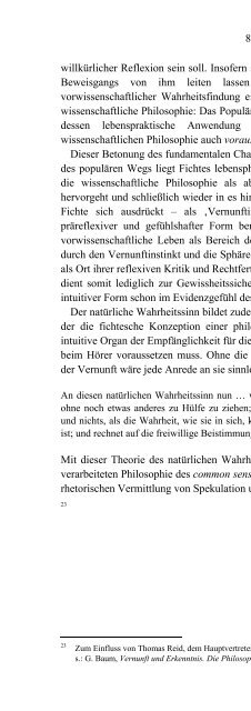 II. Fichtes öffentliche Lehre