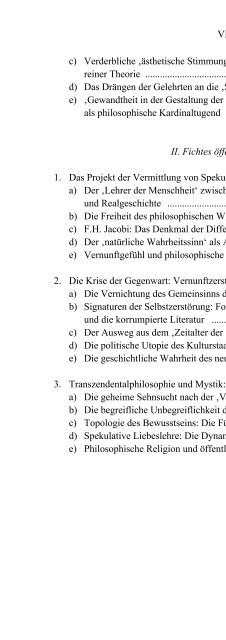 II. Fichtes öffentliche Lehre