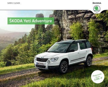 ŠKODA Yeti Adventure - im Škoda Autohaus Rüdiger GmbH