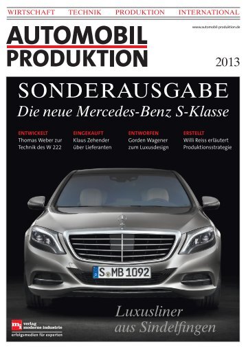 Leseprobe der Sonderausgabe - Automobil Produktion