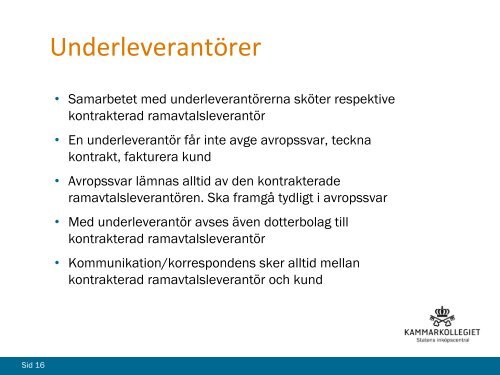 Presentation ramavtal Tryckeritjänster - Avropa.se