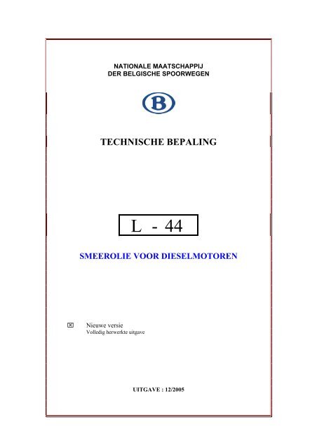 Technische Bepaling