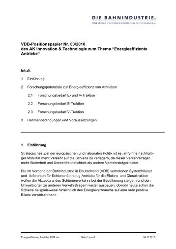 Download - Verband der Bahnindustrie in Deutschland (VDB)