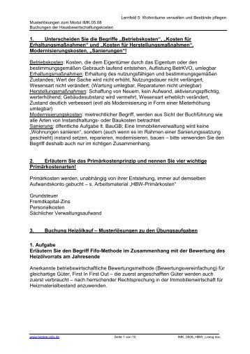 Musterlösungen - Becker-info.homepage.t-online.de