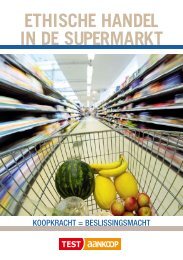 Ethische handel in Europese supermarkten