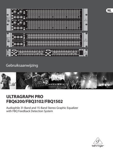 ULTRAGRAPH PRO FBQ6200/FBQ3102/FBQ1502 - Behringer
