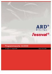 Programmwoche 34/2009 - ARD Digital