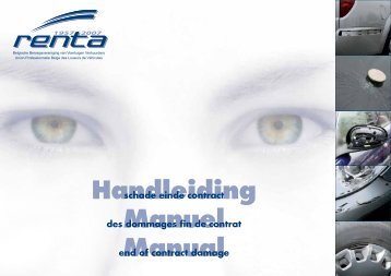 Handleiding schade einde contract - Renta