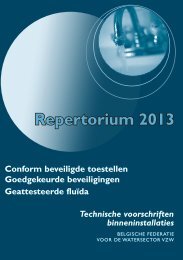 Repertorium 2013 - Belgaqua