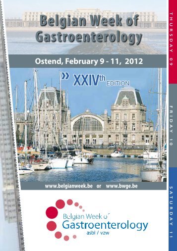 Ostend, February 9 - XXV Belgian Week of Gastroenterology