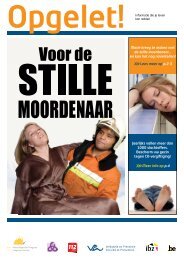 Opgelet voor de stille moordenaar (PDF, 1.56 MB) - Belgium