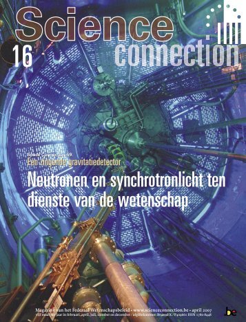 Neutronen en synchrotronlicht ten dienste van de wetenschap