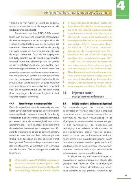 Belgisch global change onderzoek 1990-2002 - Federaal ...