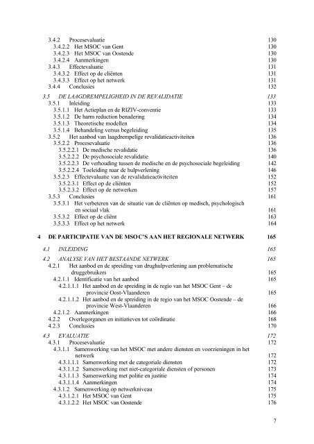 Deelrapport Gent – Oostende EVALUATIE VAN DE MEDISCH ...