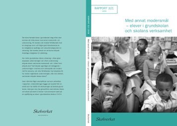 Med annat modersmål – elever i grundskolan ... - Bergen kommune