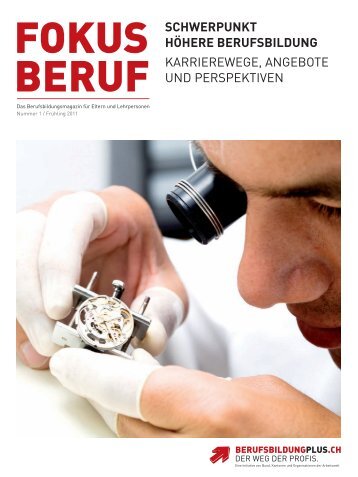 FOKUS BERUF - Berufsbildungplus.ch