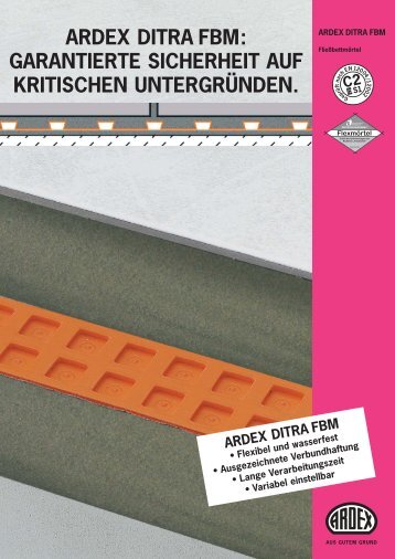 992 ARDEX DITRA FBM