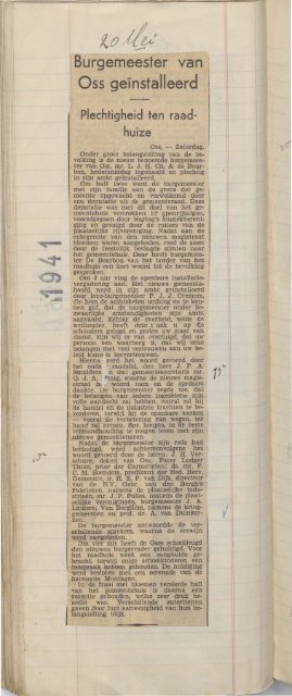 Volksblad 1 oktober 1938 – 20 september 1941
