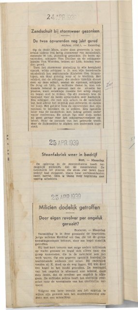 Volksblad 1 oktober 1938 – 20 september 1941