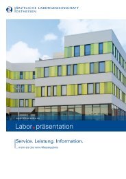 Labor präsentation - Bioscientia