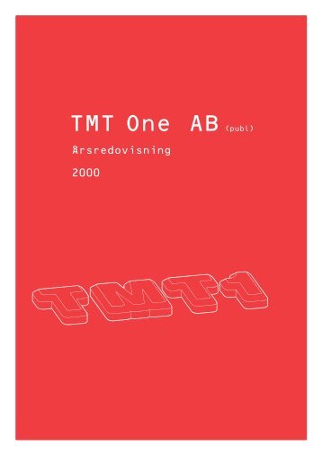 TMT One AB(publ) - Finansiella rapporter