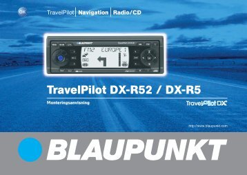 DX-R52 Titel/Rück S,DK,N - Blaupunkt