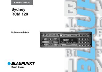 Sydney RCM128 d. - Blaupunkt