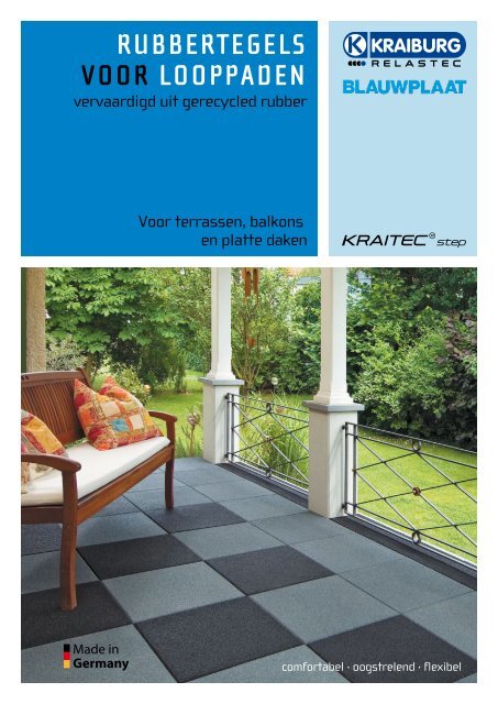 KRAITEC step - Blauwplaat