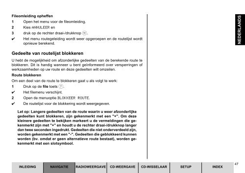 BA RNS4 Titel/Rü-NL,F,D - Blaupunkt