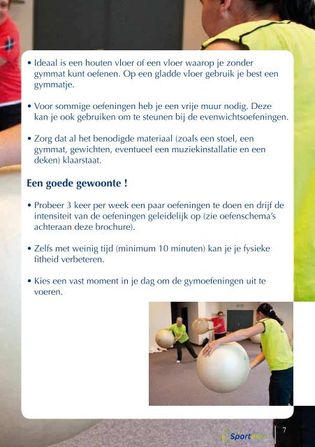 Beweeg zoals je bent Gympocket - Bloso