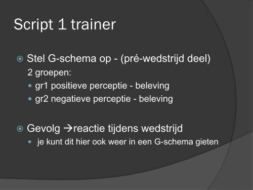 praktijkgerichte tips via een workshop - Bloso