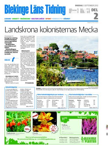 Landskrona kolonisternas Mecka