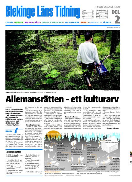 Allemansrätten – ett kulturarv