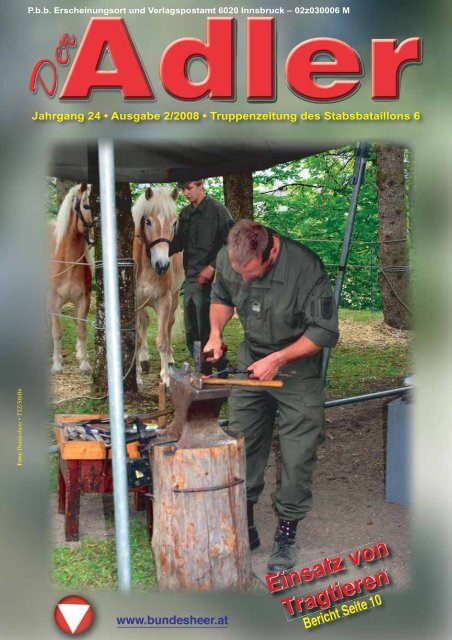 Einsatz von Tragtieren Einsatz von Tragtieren - Österreichs ...