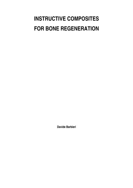 Barbieri Thesis - BioMedical Materials program (BMM)