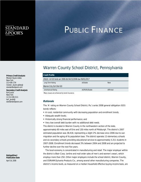 PUBLIC FINANCE - BoardDocs