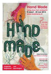 Hand Made - Museum Boijmans Van Beuningen