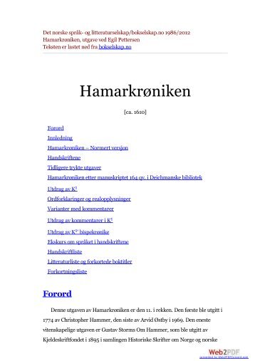 Det norske språk- og litteraturselskap/bokselskap.no 1986/2012 ...