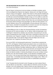 Porträtartikel von Frieder Reininghaus