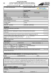 Temporary Traffic Lights - Application Form - Bournemouth Borough ...