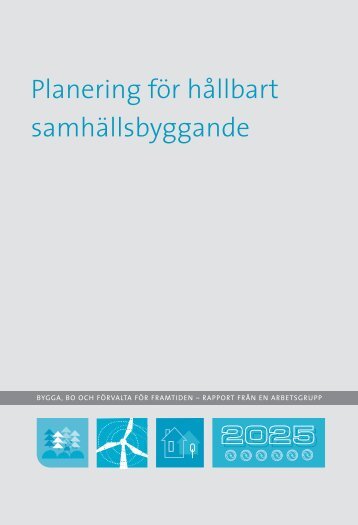 Planering för hållbart samhällsbyggande - Boverket
