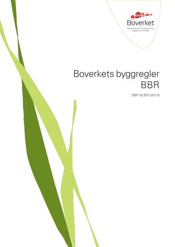 BBR 18, BFS 2011:6 - Boverket