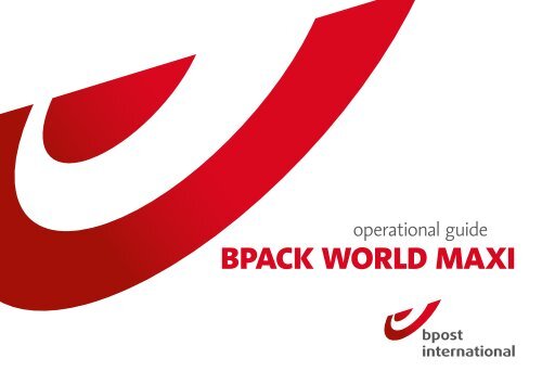 bpack world maxi - bpost International