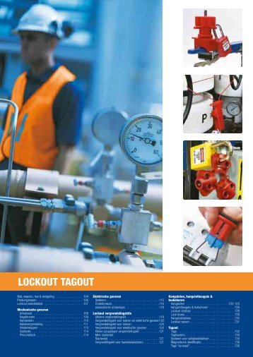 Brady Lockout Tagout catalogus (3.56MB) - Brammer