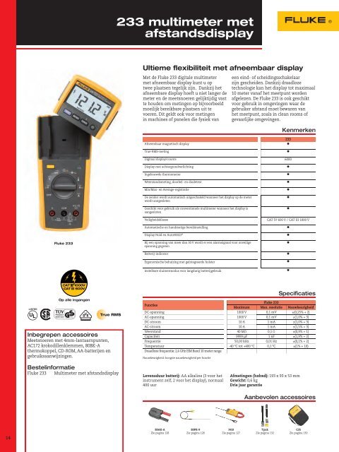 Catalogus test- en meetinstrumenten - Brammer