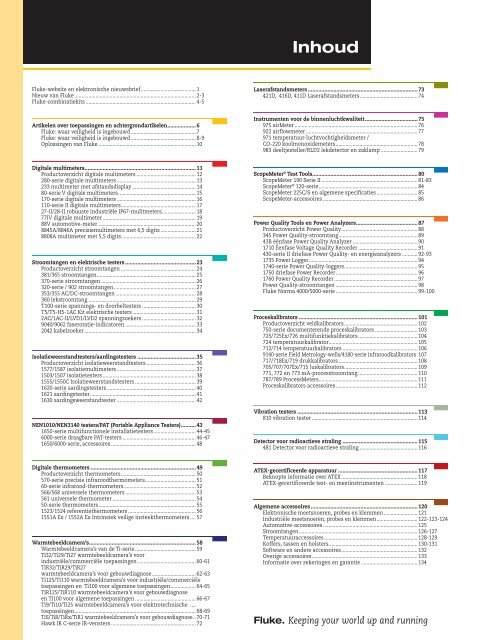 Catalogus test- en meetinstrumenten - Brammer